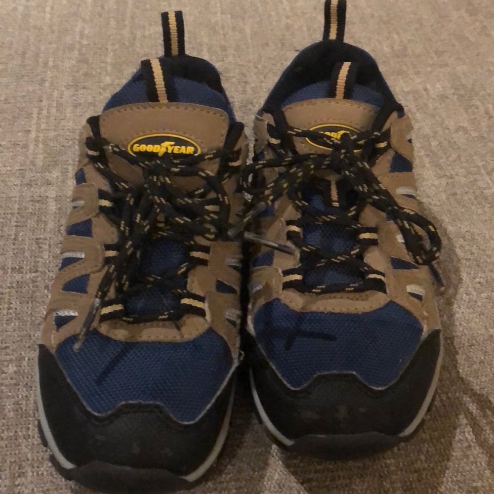 Goodyear tennis shoes worn only four times.